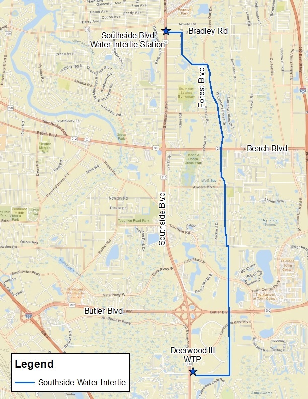 SIPS Deerwood Overall Project Area Map